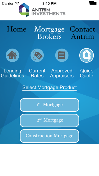 Screenshot #2 pour Quick Quote by Antrim Investments