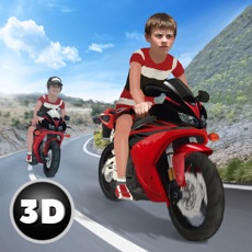 Activities of Crazy Kids Motorcycle Highway Race