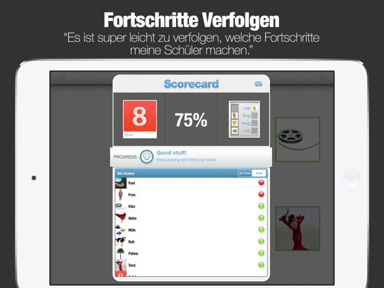 Kinder Lernen Lesen iPad screenshot