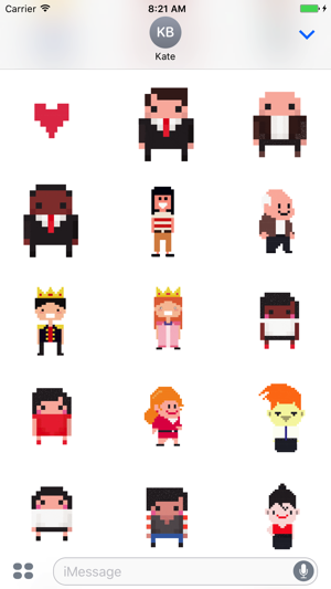 Animated Pixel People Stickers(圖3)-速報App