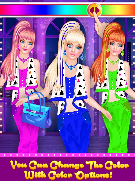 Fashion Doll Holiday Fun iPad screenshot