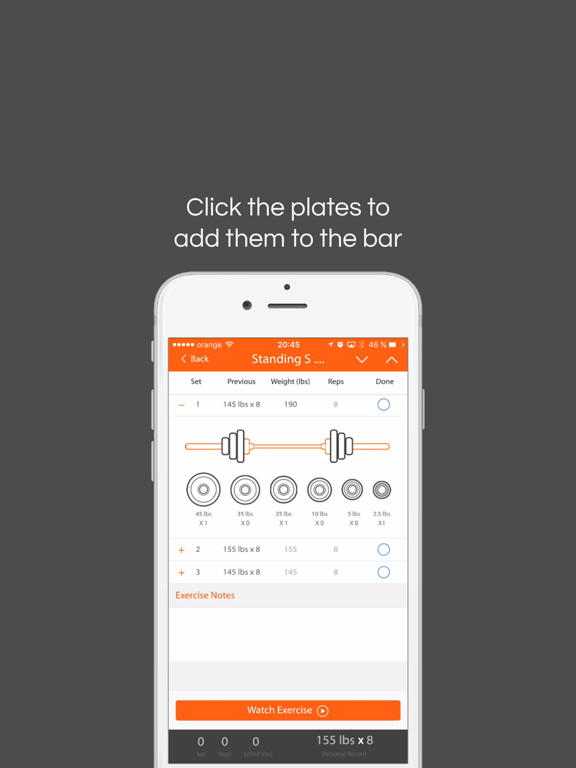 Screenshot #4 pour Think Eat Lift