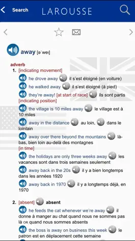 Game screenshot French-English Unabridged dictionary apk