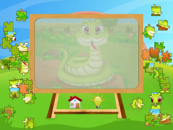 Jigsaw Puzzle for Kids & Toddlers - Brain Games iPad screenshot