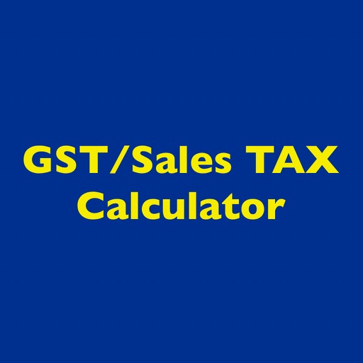 GST/Sales Tax Calculator