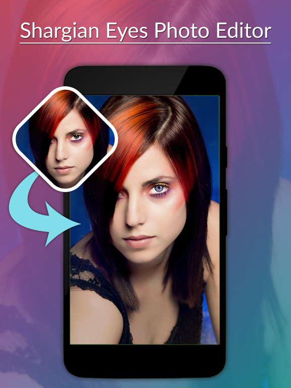 Screenshot #5 pour Shagian Eyes Photo Editor -Shagian Eyes Sticker