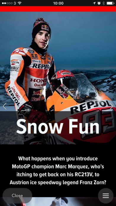 Screenshot #3 pour Honda Racing Magazine
