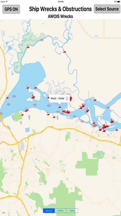 Noaa Wrecks & Obstructions MGR