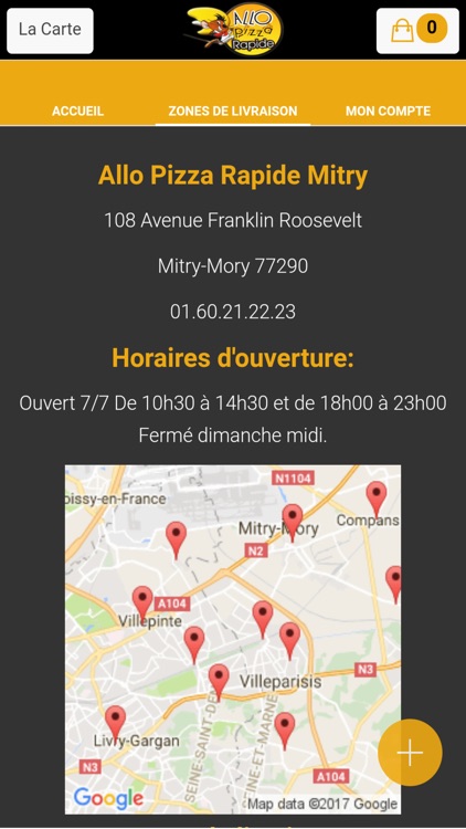 Allo Pizza Rapide Mitry screenshot-3