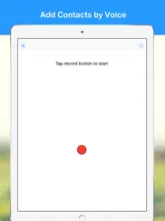 fast add contacts by voice айпад изображения 1