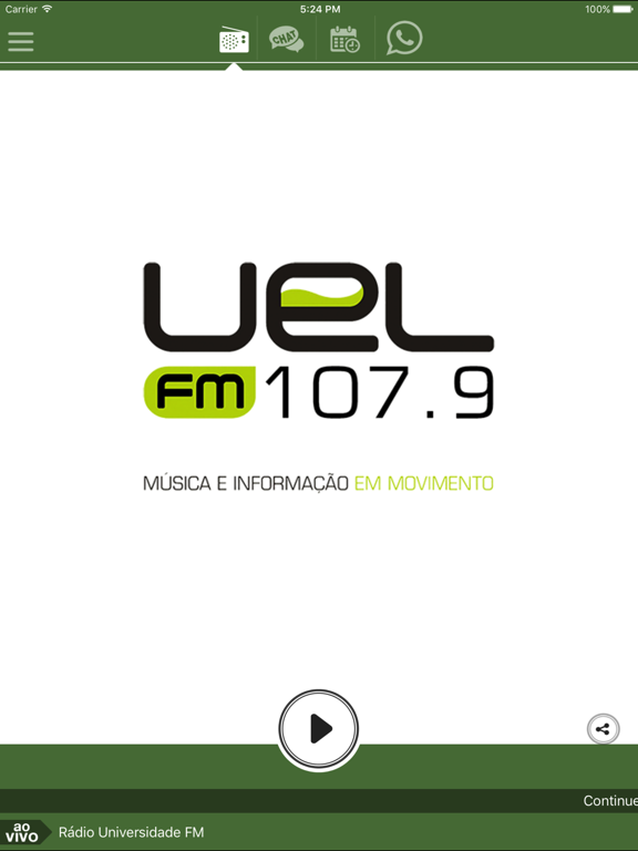 Screenshot #4 pour Rádio UEL FM