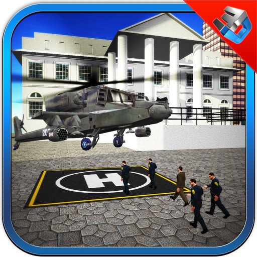 President Helicopter Flight & 3D Flying Simulator icon