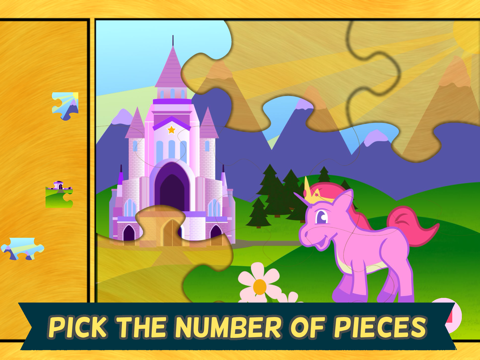 Screenshot #5 pour Jeux Poney pour Filles : Puzzles Petit Chevaux