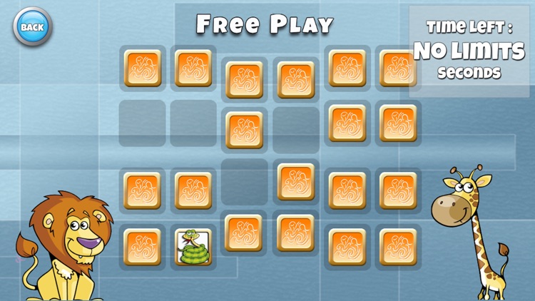 Memory Game - Animals Edition