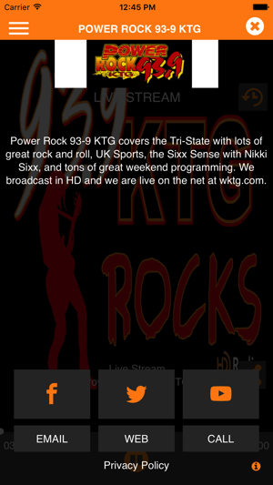 Power Rock 93-9 WKTG(圖4)-速報App