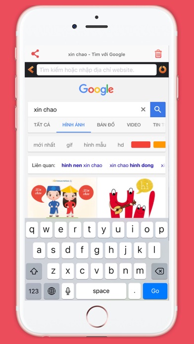 Screenshot #1 pour Lốc Lốc - Trinh duyet web Tiếng Việt