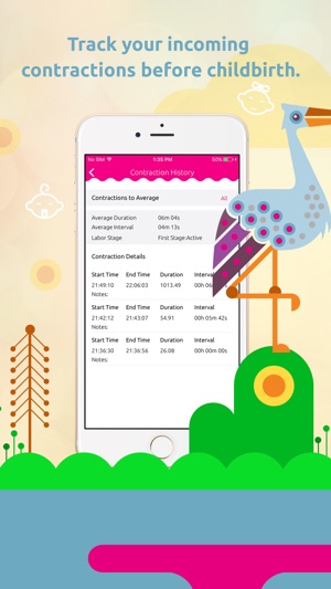 妊娠跟蹤器：收縮計時器和踢腿計數器(圖2)-速報App