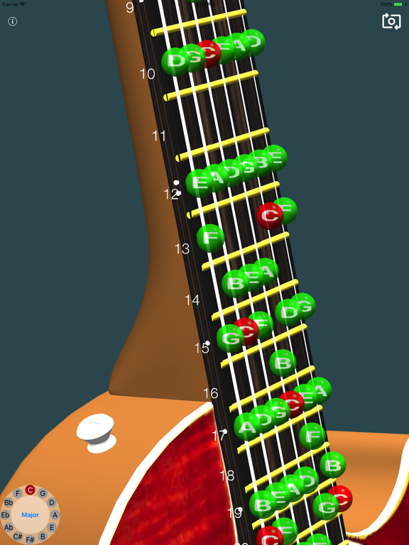 Screenshot #6 pour Guitar Scales 3D