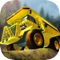 Drive heavy duty and huge excavator, digger and dump truck in this latest 3d construction series simulator