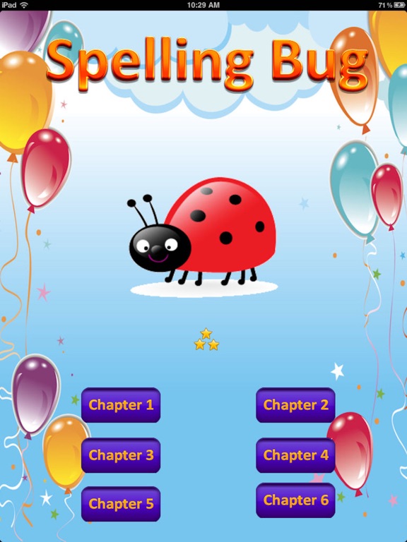 Spelling Bug 2 iPad screenshot
