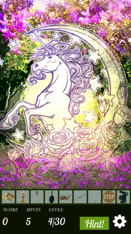 Game screenshot Hidden Object - Unicorns Illustrated mod apk