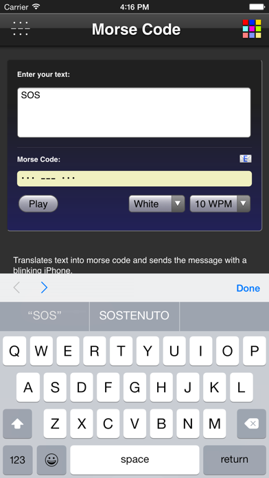 Morse Code screenshot1