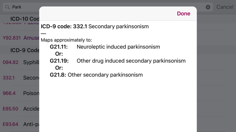 Dx10 Finder - Find ICD-10 Diagnosis Codes screenshot-4