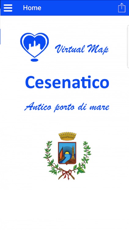 Cesenatico Virtual Map