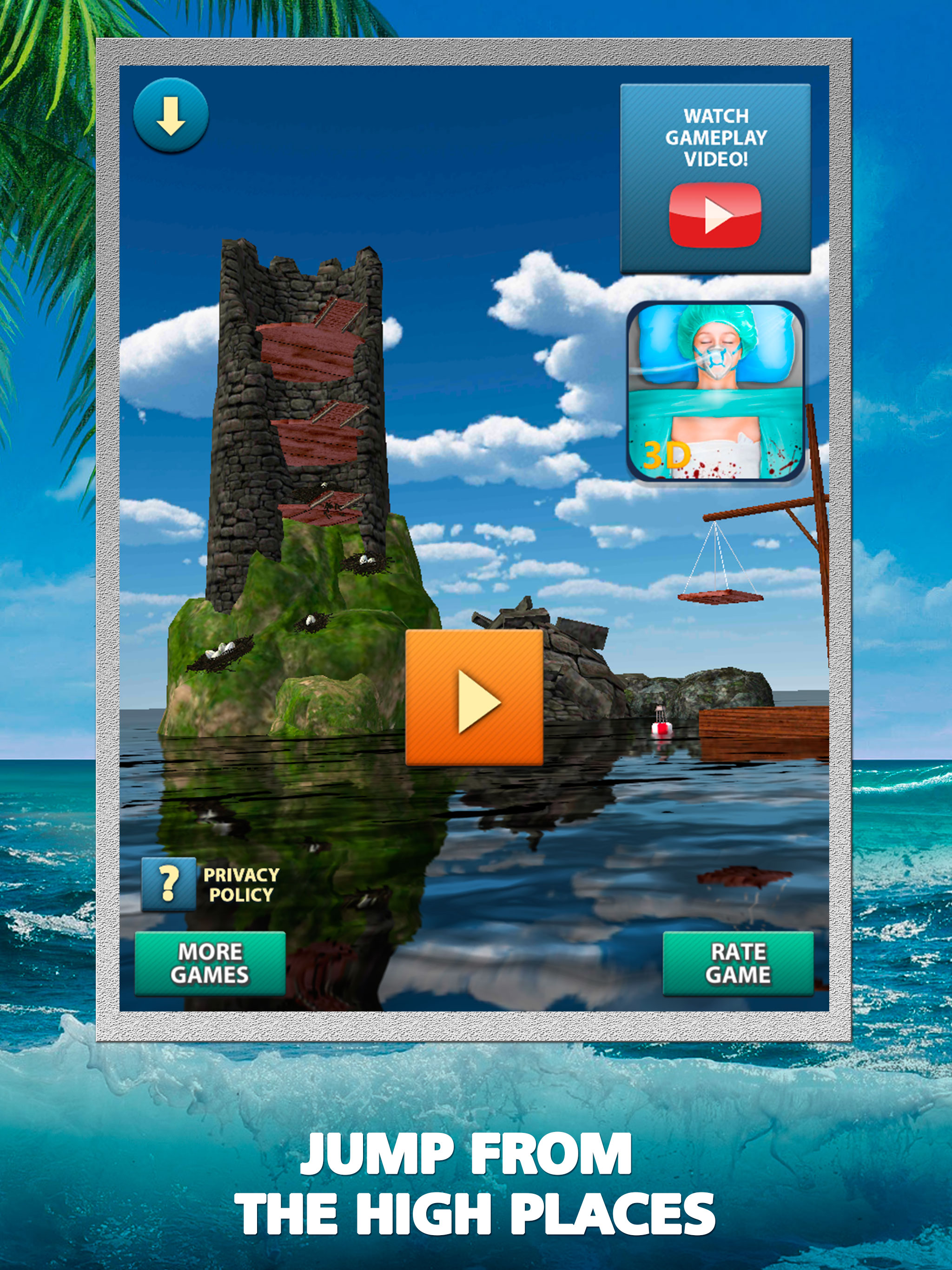 High Cliff Diving Champion