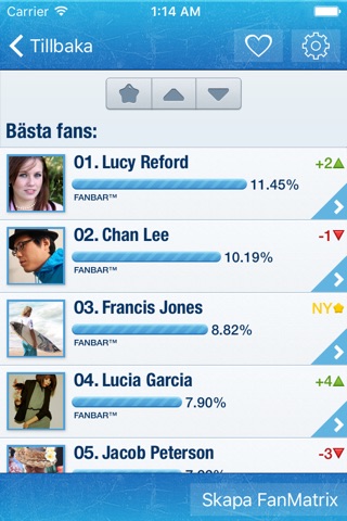 MyTopFans - Track your profile followers screenshot 2