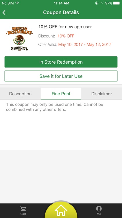 Original Mexican Restaurant screenshot-3