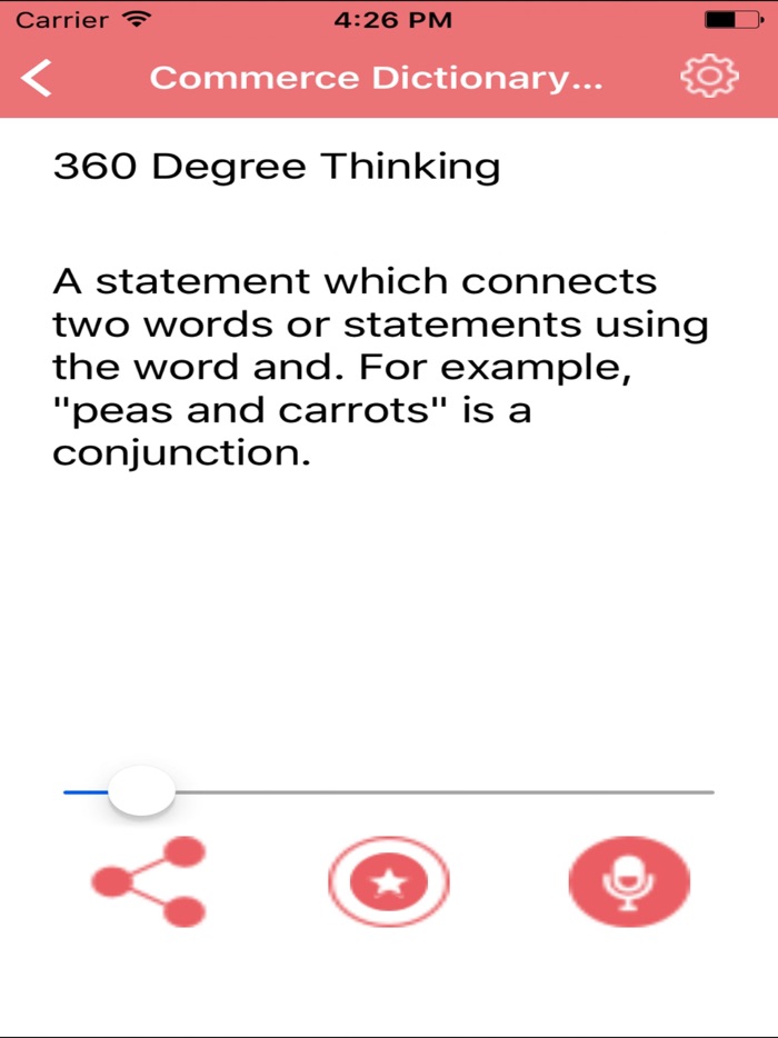 Commerce Dictionary - Terms Meanings