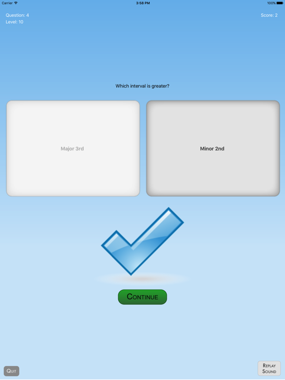 Screenshot #5 pour Fun Ear Training Lite