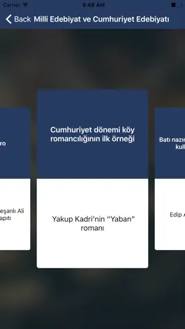 Game screenshot YKS/LYS Edebiyat Yazar-Eser apk