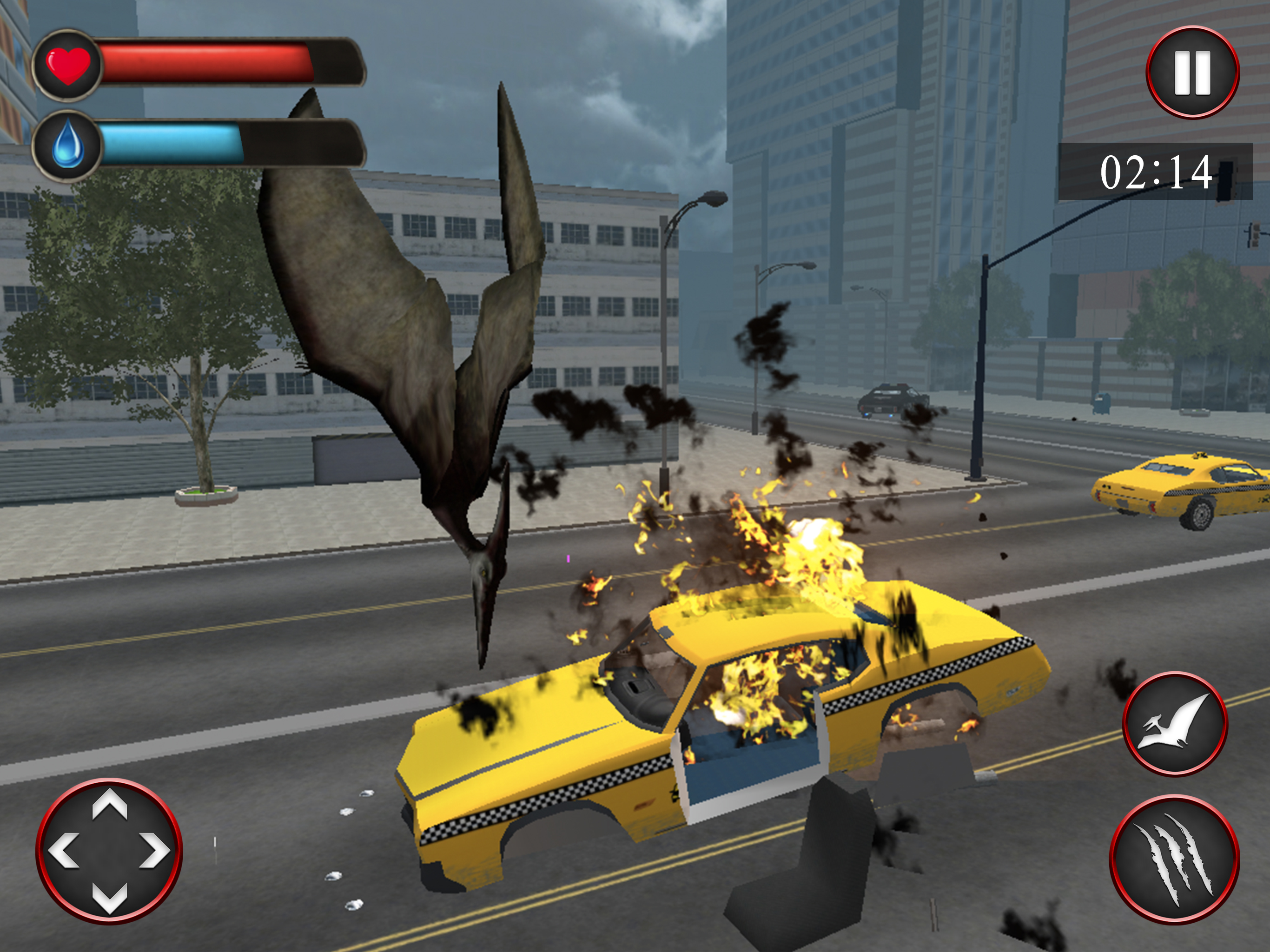 Pterodactyl Simulator: Dinosaurs in the City!