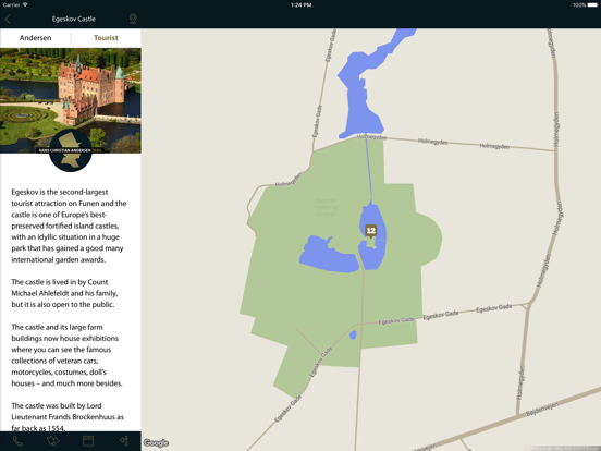 Hans Christian Andersen Trail iPad screenshot 3 - Travel app