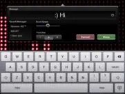 ibanner hd for ipad - led scrolling marquee iPad Captures Décran 3