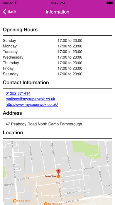 Screenshot #3 pour Super Wok Farnborough