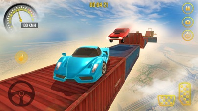Impossible Tracks Stunt Racer iPhone screenshot