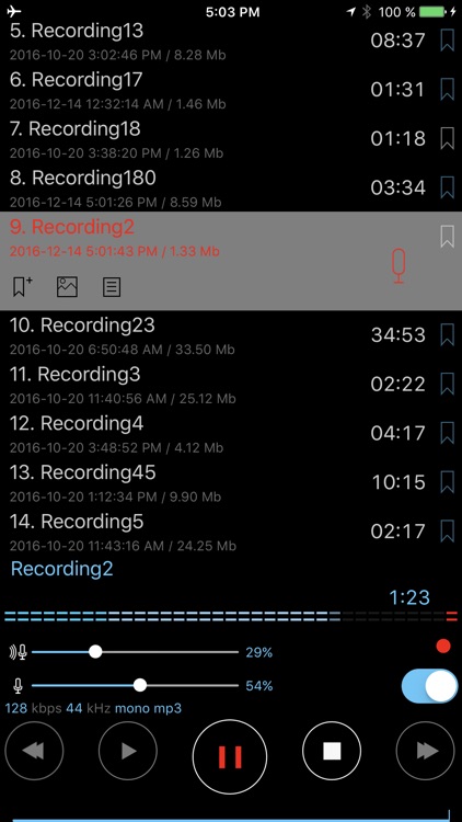 ALON Dictaphone - Voice Recorder