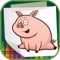 The best of game coloring book for kids : Coloring Book 3 in 1 (Forest Animal,big Farm,Vehicles )drawing desk Painting for children