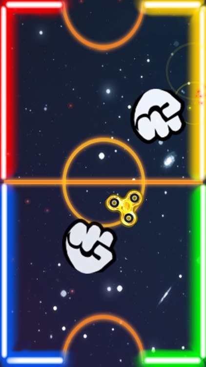 Glow Fidget Spinner - 2 Player Hand Spin Battle