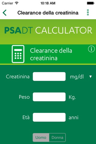 PSA DT Calculator screenshot 3