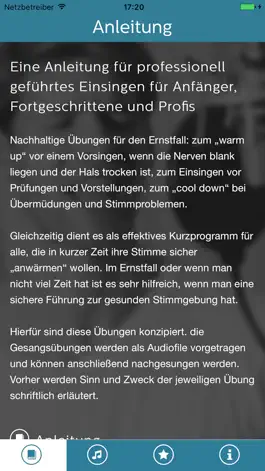 Game screenshot Vocal Trainer Male, Studio-für-Gesang-Berlin apk