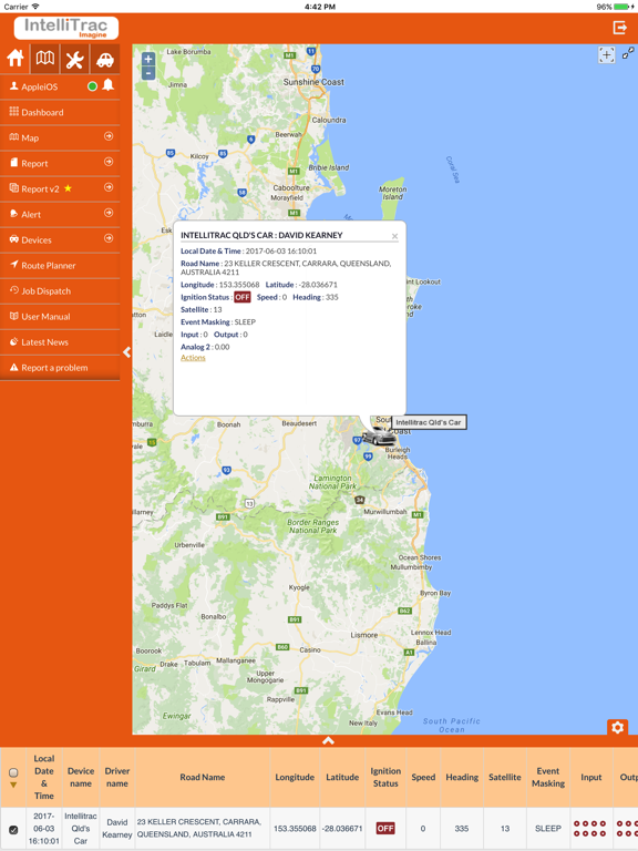 Screenshot #6 pour IntelliTrac GPS Tracker AUS