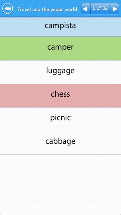 GCSE Portuguese Vocab - OCR screenshot-3