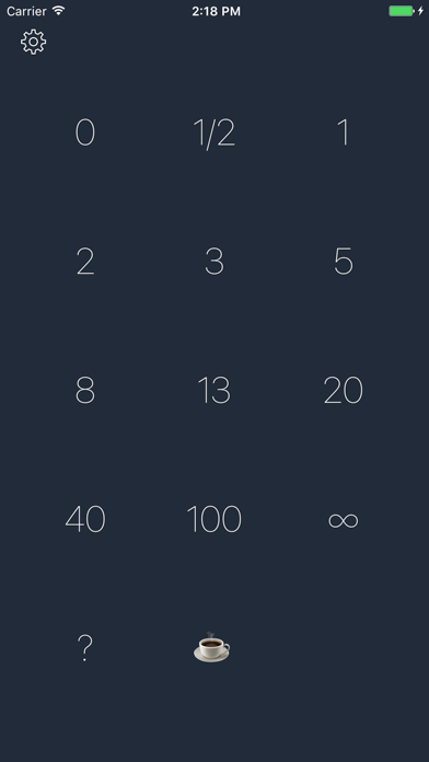 Screenshot #2 pour Planning Poker