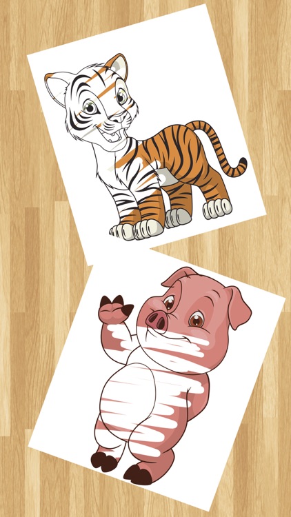 Animals coloring book – coloring pages