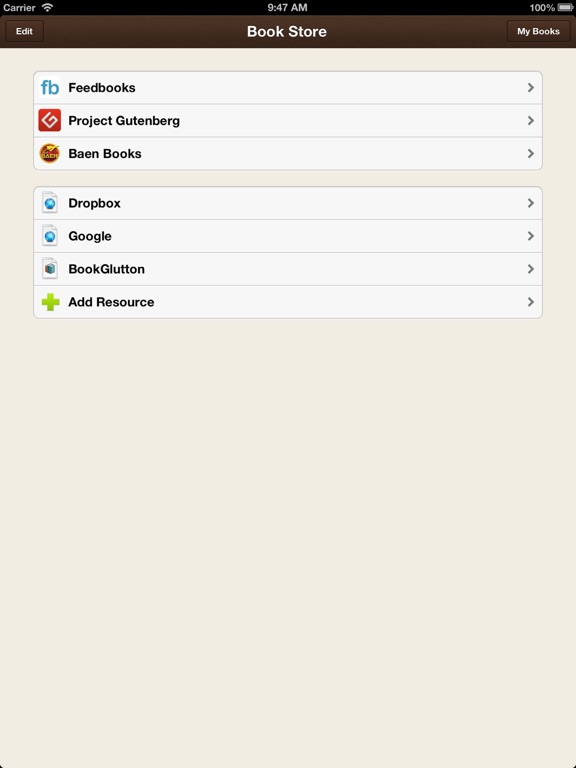 Screenshot #5 pour YiBook - epub txt reader