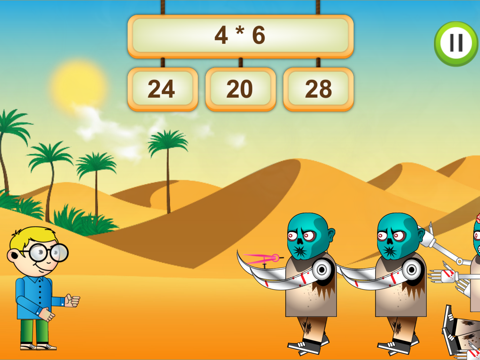 Screenshot #6 pour Math vs Undead pour l'école:  Jeux de Maths